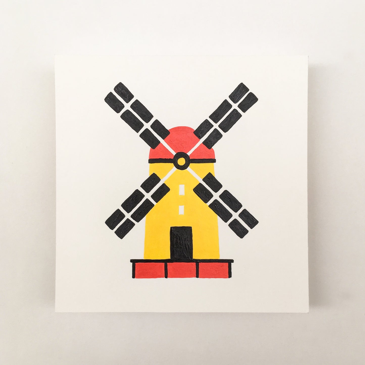 Tiny Houses #007 - Original painting