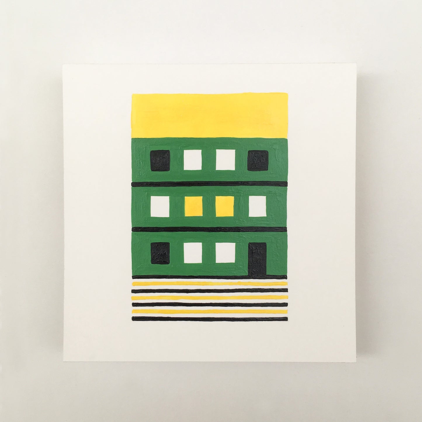 Tiny Houses #013 - Original painting