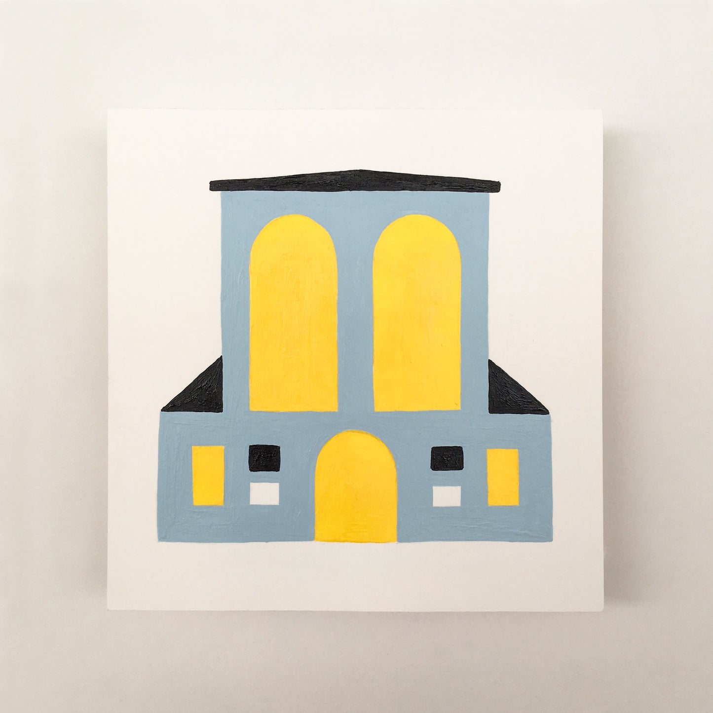 Tiny Houses #008 - Original painting