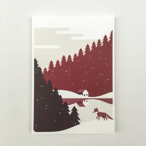 Christmas, Christmas cards green A5, envelops included