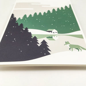 Christmas, Christmas cards blue A5, envelops included