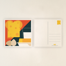 Load image into Gallery viewer, Postcard - Holland, butter cheese and eggs, including envelops