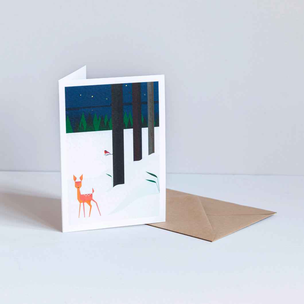 5 A6 Christmas cards, envelops included