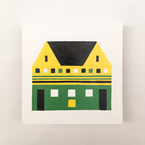Tiny Houses #009 - Original painting