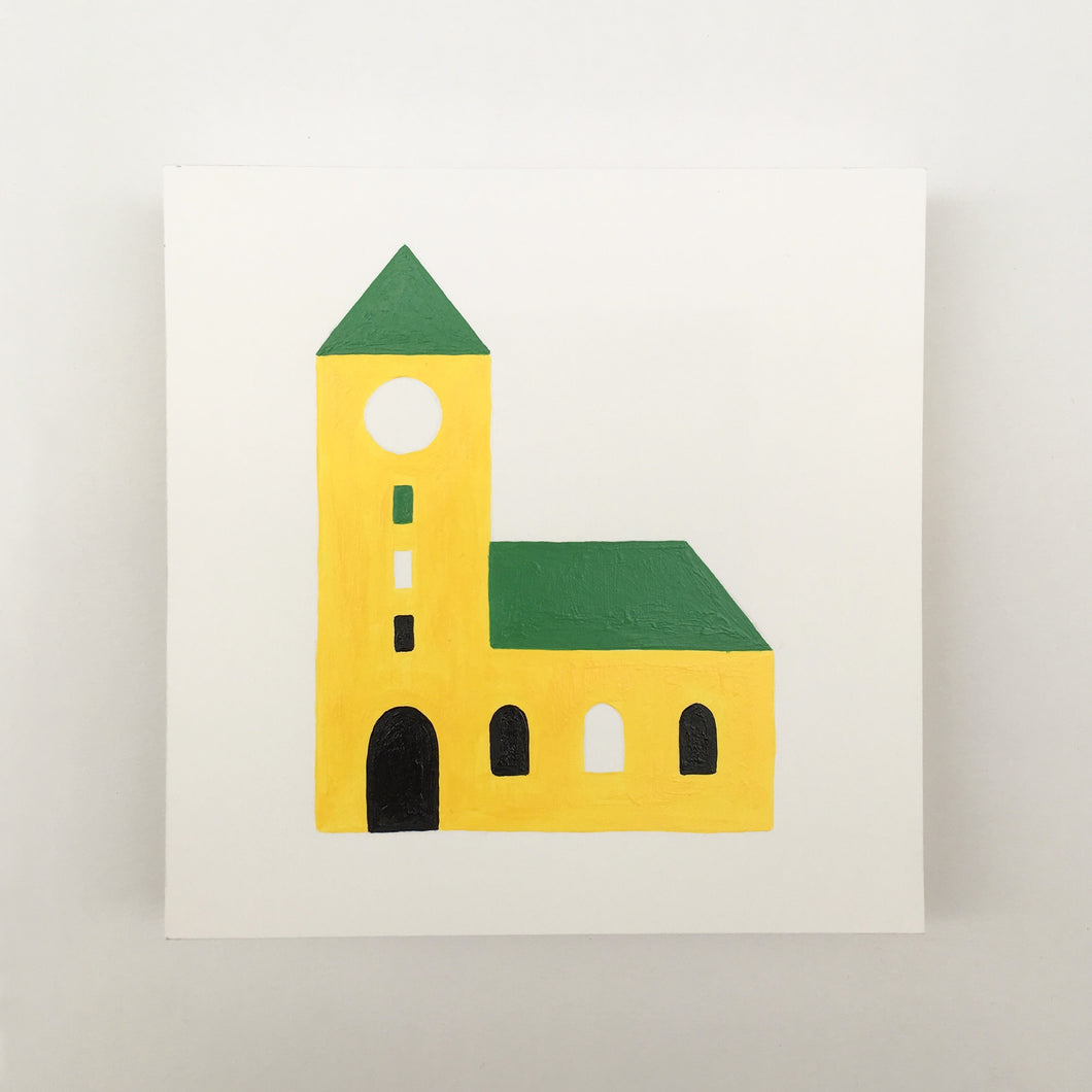 Tiny Houses #001 - original painting