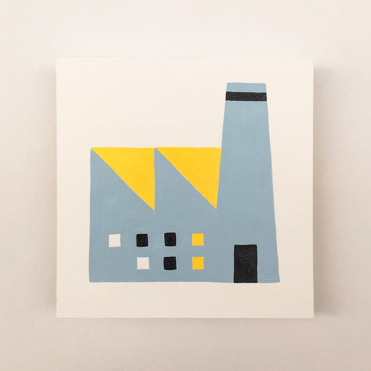 Tiny Houses #022 - Original painting