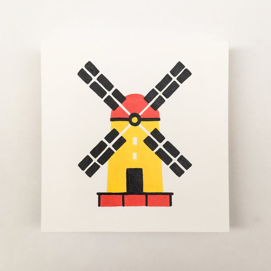 Tiny Houses #007 - Original painting