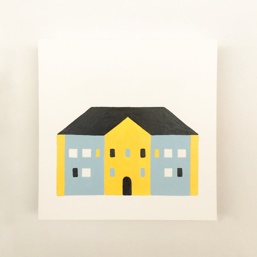 Tiny Houses #012 - Original painting