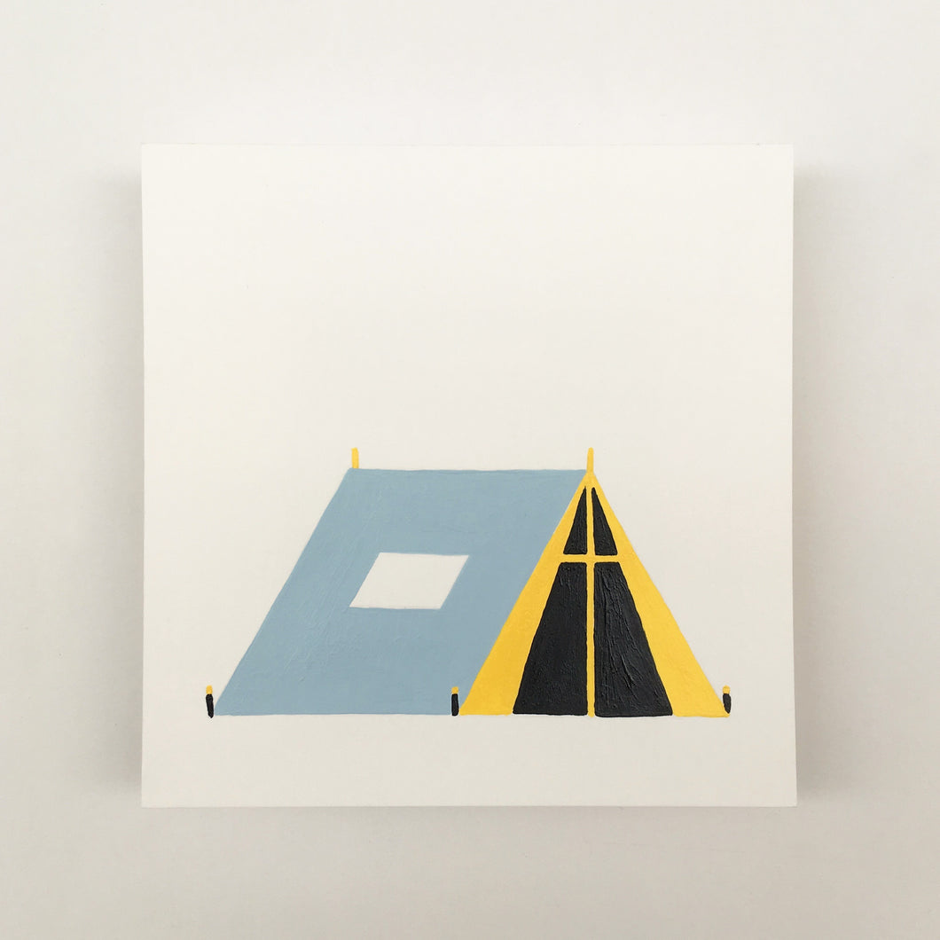 Tiny Houses #024 - Original painting