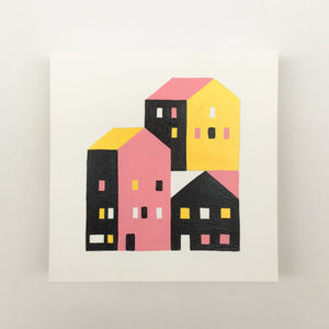 Tiny Houses #010 - Original painting