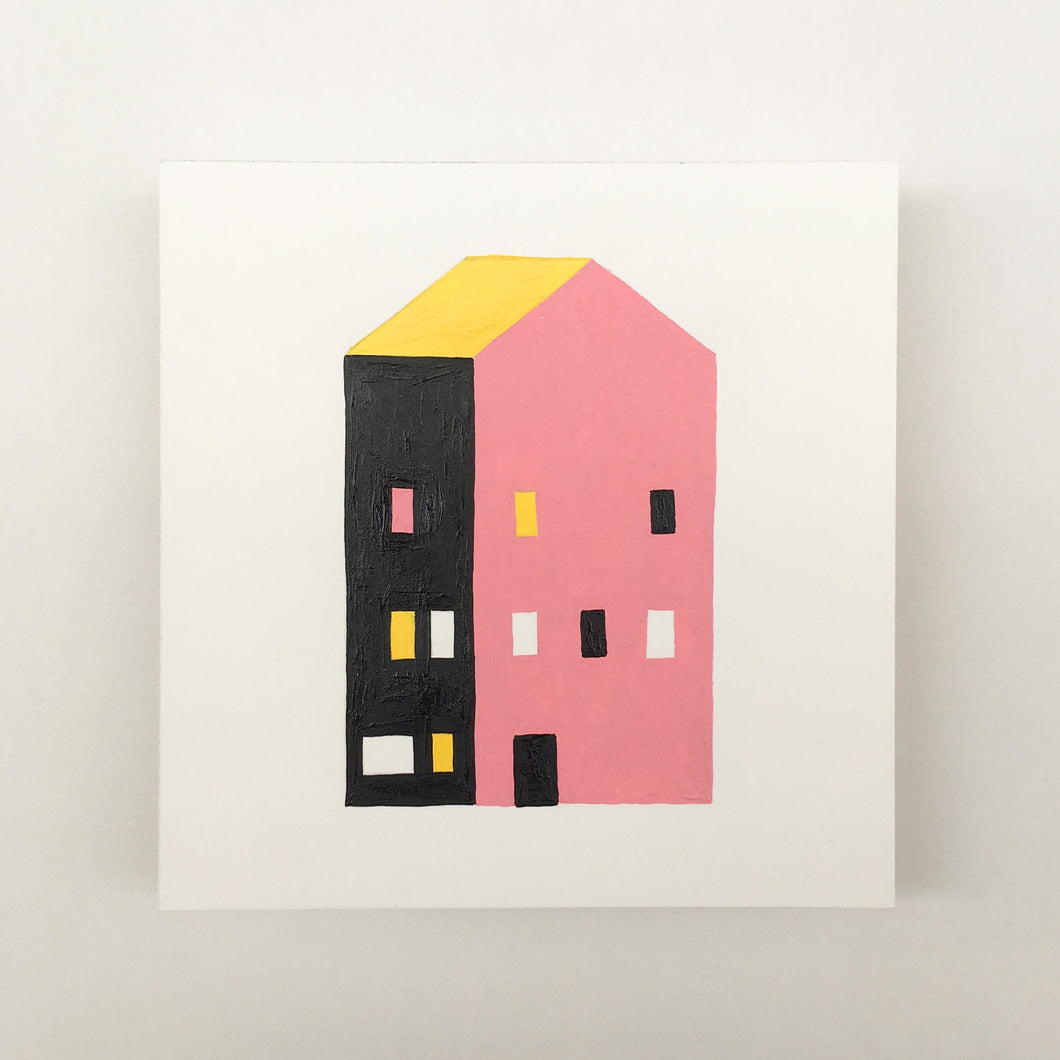 Tiny Houses #002 - Original painting