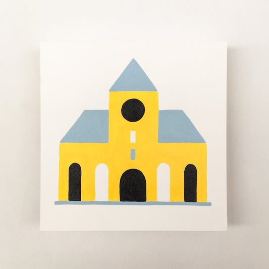 Tiny Houses #020 - Original painting