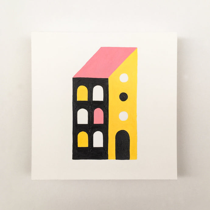 Tiny Houses #006 - Original painting