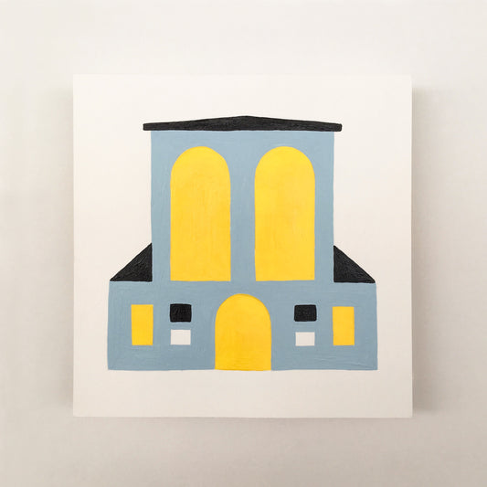 Tiny Houses #008 - Original painting