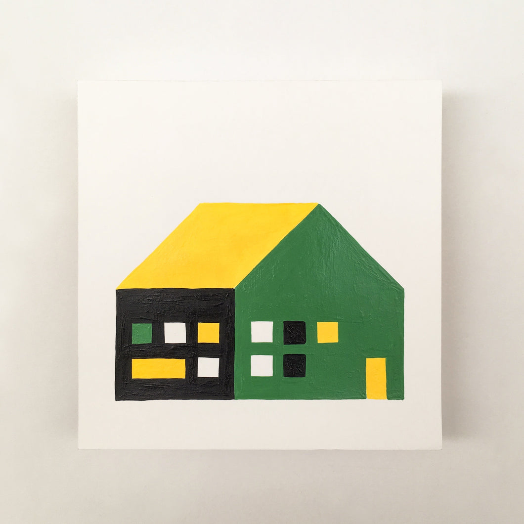 Tiny Houses #005 - Original painting